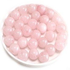 ALL 원석알 6mm 일반A 팔찌원석 한팩 34알, 장미석, 1개