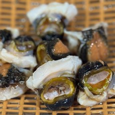 [물보라수산]통영 자연산 원물 뿔소라 1kg 손질뿔소라150g (횟감용), 1개, 손질뿔소라150g(횟감용)