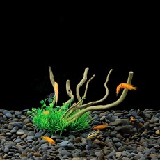 어항 수조 장식품 인조 유목 간편한 레이아웃 YA812, 1개