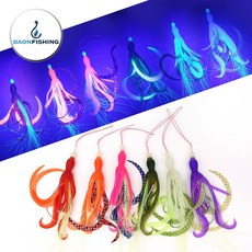 대구바늘채비 타코훅 대구라바 타코 웜 베이트 타이라바 꼴뚜기웜, 3개, 1개입