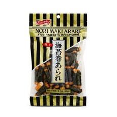 시라키쿠 노리마키 아라레 라이스 크래커 3온스 Shirakiku Norimaki Arare Rice Crackers 3 Ounce, 1개, 85g
