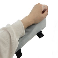 다온 의자 팔 쿠션 팔걸이의자, 그레이