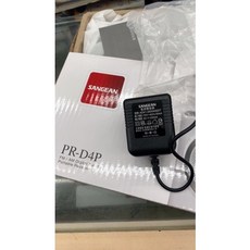 (TOP3C)全新單賣山進原廠變壓器6V*1顆 適山進專業收音機 PR-D4P/PR-D6/ATS-404/PR-D14, 白色