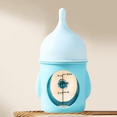반려동물 젖병 강아지와 새끼 고양이를 위해 특별히 설계되었으며 생후 0~3개월의 반려동물에게 적합합니다. 조산아용 젖병 누수 방지 젖병, 1개, Blue