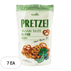 삼진 미니 프레첼 와사비맛, 800g, 7개