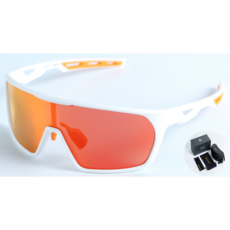 E-MATCHONE 이메치원 어린이 주니어 키즈 스포츠고글 선글라스 KH-01-01, 화이트+오렌지_C23, 1개