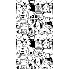 (영문도서)Woof 2-Year 2026-27 3.5 X 6.5 Monthly Pocket Planner Spiral, Willow Creek Press Calendars, English, 9781549257704