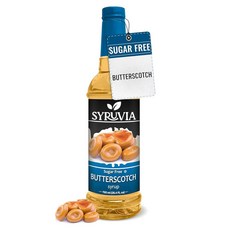 시루비아 무설탕 호박 스파이스 시럽 25.4온스 커피, Butterscotch, 25.4 Fl Oz (Pack of 1)