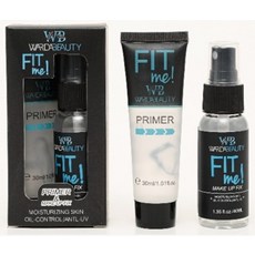 파운데이션 메이크업 키트 투인원 투명 프라이머 및 세팅 스프레이 마무리 오래 지속되는, 1개, 01 makeup base kit