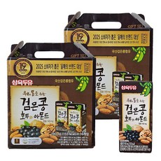 삼육두유 검은콩 호두와 아몬드 190ml, 32개