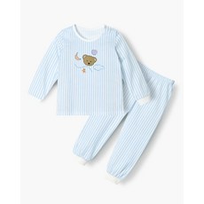 UNIFRIEND 굿나잇 편면 9부내의 상하세트