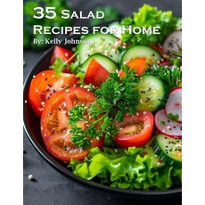(영문도서) 35 Salad Recipes for Home Paperback, Marick Booster, English, 9798869169365