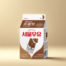 서울우유 초코우유 200mL 달콤한, 25개