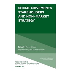 (영문도서) Social Movements Stakeholders and Non-Market Strategy Paperback, English, 9781787543522