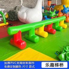 에어 장애물 사다리 체육대회 넘기 교회 에어사다리, B. 재미있는 사다리(5x1.2x1m), 1개