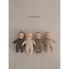 피카부 인형옷 달콤실내복 콩콩이옷, 아이보리, free, 1개
