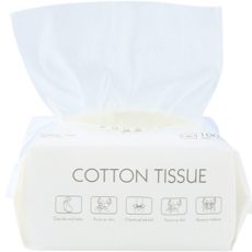 好事得一次性洗臉巾100抽 乾濕兩用棉柔巾 加厚加大 美容巾 臉部清潔 拋棄式卸妝巾, 1個, 網紋