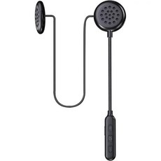 BT40 오토바이 헬멧 블루투스 헤드셋 블랙 무선 5.0 IP67 방수 90시간 재생 시간 모던한 디자인 남녀 공용 스마트폰 MP3 GPS 호환 258447, M