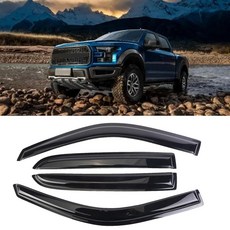 SONTIAN 윈도우 바이저 테이프 온 사이드 2019-2022 닷지 램 1500 크루 캡용 트럭 윈도우 디플렉터용 레인 가드 벤트 디플렉터 차량용 윈도우 바이저 벤트