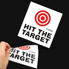 썬코 타켓 조준 청결한 과녁 소변튐방지 화장실 변기스티커