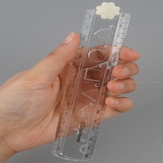 히히힛 접이식 도형자 30cm 길이자