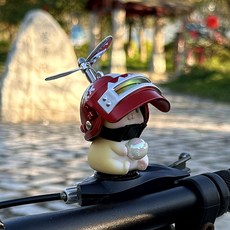 자전거 전기자전거 오토바이 액세서리 차량용 장식품, 1개, 노란색 스티커 H타입