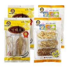 명산유통 조은만남 명태포30g(노가리) 삼단 안주70g, 2세트, 100g