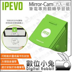 數位小兔 IPEVO 筆電專用翻轉學習鏡 六入組 反射鏡 筆記型電腦 視訊鏡頭 網課教學, 1入