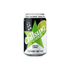 롯데칠성 칠성사이다 제로 라임, 355ml, 1개