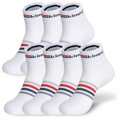 키모니 30수 남성 고급 스포츠양말 KSS501 7족세트, 7개