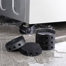 約翰家庭百貨 洗衣機底座加高墊 減震防滑墊, 1個