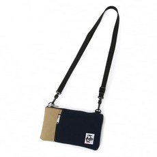 [챠무스] Bag Smart Phone Shoulder Sweat Nylon 남성 Navy x Beige