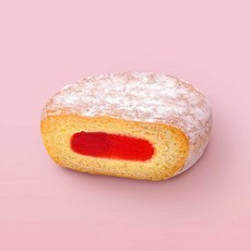 벨리 슈가딸기 냉동 도너츠 개별포장, 25개, 60g