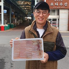 오다수산 산지직송 전라도 목포 흑산도 국내산 홍어 국산 ( 홍어애 회초장 증정), 1개, 강숙성 국내산 1kg