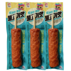 [먹고사는이야기] 사조오양 불고기맛후랑크 70g, 100개