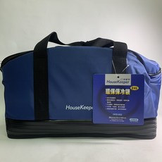 妙管家 HKB-002 可肩背保冷袋24L 大容量保鮮提袋 適合釣魚 露營 野餐 肩背設計方便攜帶, 1個, 妙管家HKB-002環保保冷袋24L