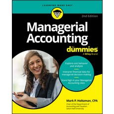 (영문도서)Managerial Accounting for Dummies Paperback, English, 9781394367498