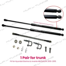 Hyundai Elantra Avante 2010-2020 용 트렁크 댐퍼 뒷문 자동 리프트 보조 전면 엔진 후드 충격 흡수 장치, 03 10-15 rear set