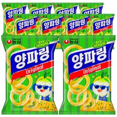 농심 양파링 오리지널, 50g, 10개