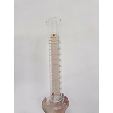 立騰玻璃量筒具嘴刻度 - 精準測量 烘焙料理好幫手, 1個, 透明, 500