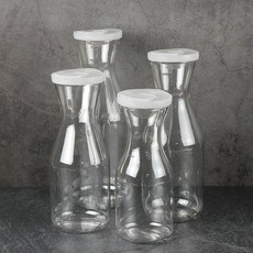 PC 투명 물병 (4사이즈) 업소용 워터포트 물피처, 500ml