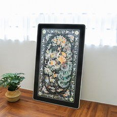 고전미가 흐르는 전통 대형 자개상 디자인 교자상 밥상 식탁 1100x750cm