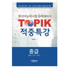 TOPIK 命中特講(中級)(文法 寫作 閱讀)：韓語能力測驗 完美應試書, 韓文公園