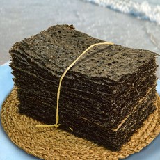 신안 햇 곱창김 100장 / 고급형 곱창돌김 마른김 생김, 380g, 2개
