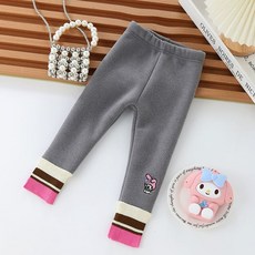 【秋冬兒童保暖褲子】新款24兒童冬裝加絨打底褲女寶寶一體絨保暖洋氣褲子女童長褲外穿