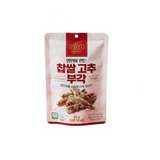 오희숙 명인 찹쌀 고추부각 고추튀각 국내산재료, 30g, 2개