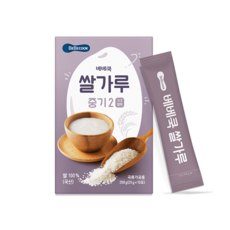 베베쿡 유기농 쌀가루 분말이유식, 1개