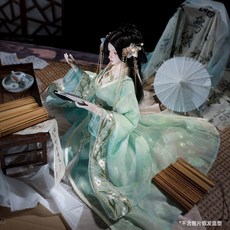 古風BJD 3分 菀青 女娃 溫婉仙氣 中式玩偶, 1個, 3分 菀青 套餐D