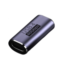 TYPEC C母轉母轉接頭-Type-C延長轉接頭，適用於電腦、手機、平板等設備, 1個, SR3072