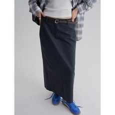 [국내매장정품] 에잇세컨즈 8SECONDS 벨티드 스커트 네이비 125927MQ8R 139183